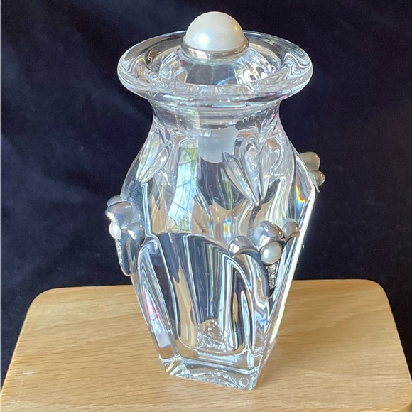 Lenox Other - “LENOX CRYSTAL” PERFUME BOTTLE with STOPPER EUC